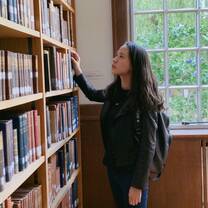 The photograph taken at St Anne’s College, Oxford