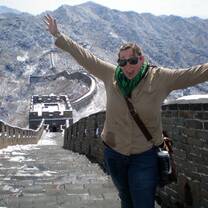 Me! On the Great Wall!
