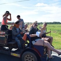 Transportation around the village