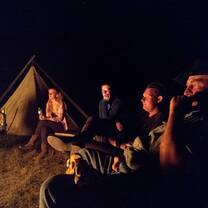 Time by the campfire