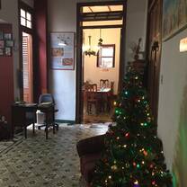 Lobby and dining room