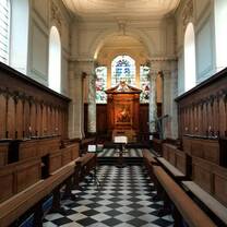 inside of chapel
