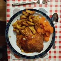 Dinner at home in Cambridge