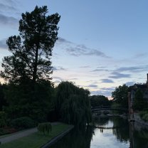 Cambridge and the river Cam