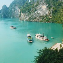 Ha long Bay in Vietnam 