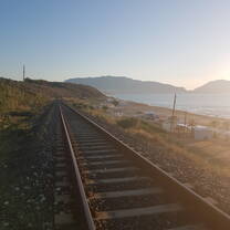 It is a picture which describes the way to the horizon