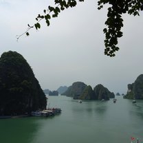 Halong Bay North of Hanoi, Vietnam