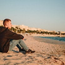 This picture was taken by my friend from Austria who came to visit me in the South of France. We explored cities along the Riviera together. This was taken in Cannes during the month of November. 