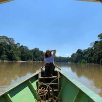 The beautiful boat ride on the Las Piedras