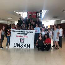 our group after lectures in Buenos Aires