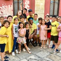 Children from my first camp in Palagiano.