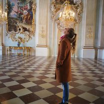 Exploring a castle in Augsburg, Germany with my local friend I met abroad.