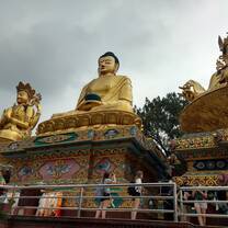A historical and cultural photo of a popular temple.