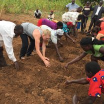Gardening in the villages