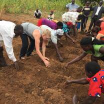 Gardening in the villages