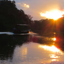 River in the evening