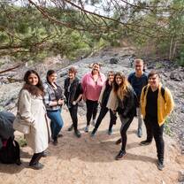 Students from different countries learn Russian during gap year 