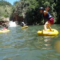 Water tubing fun