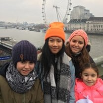 My girls and I on our 5 day trip to London!