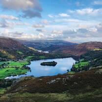 Lake District from an altitude of 500 + metres above sea level