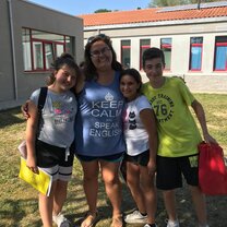 Last Day Picture! Last day of camp! We all were so sad to leave these kids!