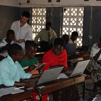 Teach computer literacy in Malawi