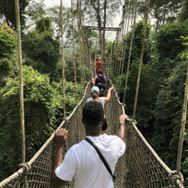 Cape coast hike and rope bridges- a weekend option