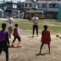 Mujahid School mid football game