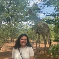 There is this cool hotel in Livinstone you can stop at called Royal Livinstone, They have giraffes and lots of zebras just walking around. Also theres a pretty good resturant there aswell