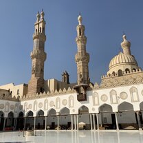 On our field trip, we visited a lot of beautiful mosques.