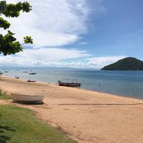 The beautiful scenery in Cape Maclear
