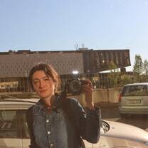 Me taking photos in Central Europe