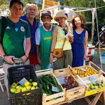 Italian lesson at the market