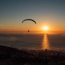Bridging Gaps - Paragliding Sunsets