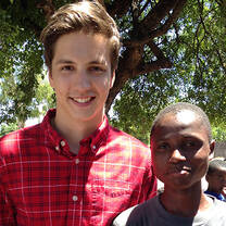 Volunteer teacher in Malawi