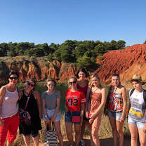 Guided tour on the coast