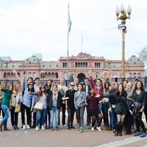 Walking tour around the city center