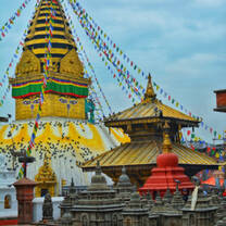 Temple buildings Nepal