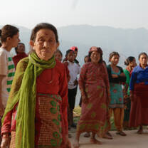Women at the female empowerment project