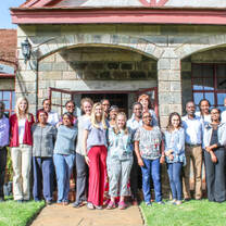 Group of volunteers and project leaders