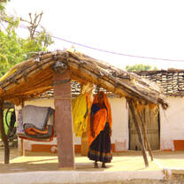 Elderly Indian woman