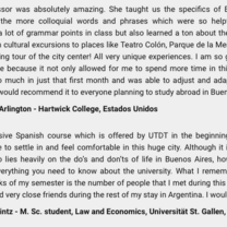 Comments from students