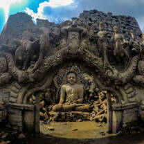 Buddha statue Nuwara Eliya, Sri Lanka