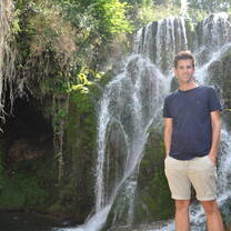 Waterfall in Castilla y Leon