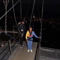 On top of the Sky Tower right before I jumped! #DareDevil