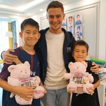 French Au Pair with host kids