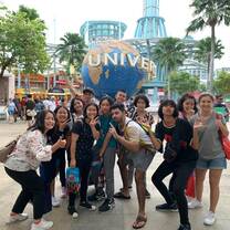 Me in Singapore with some of my students on a school trip
