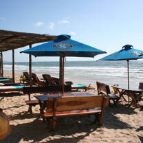 Beach bar area