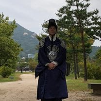 Wearing Hanbok in Korea