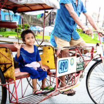 Child on trike